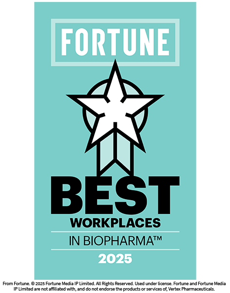 2025 Fortune Best Workplaces in Biopharma award logo