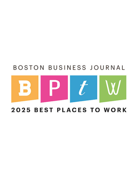 Boston Business Journal Best Places to Work 2025 award logo
