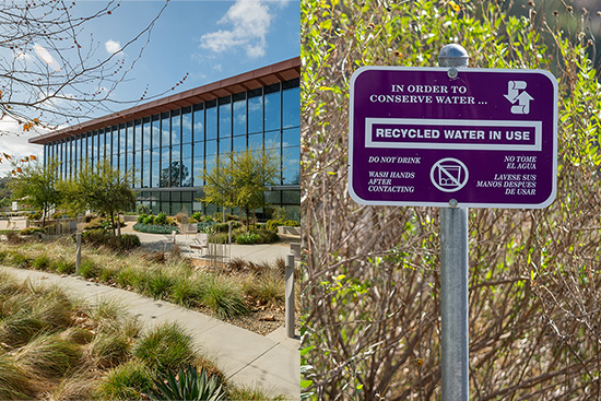 An image of the Vertex Pharmaceuticals building in San Diego, California