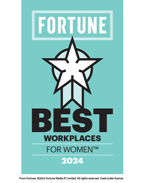 2024 Fortune Best Workplaces for Women award logo