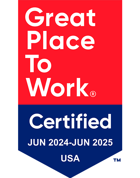 Certified Great Place to Work logo
