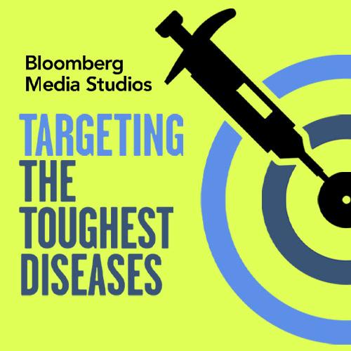 Bloomberg Targeting the Toughest Diseases podcast logo