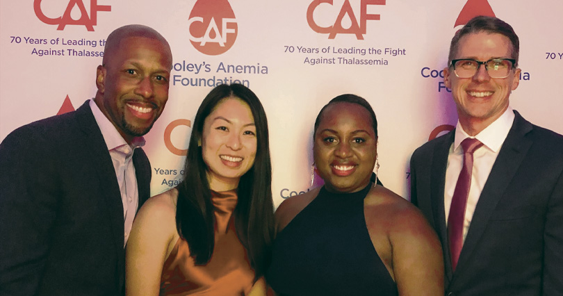 An image of Vertexians attending the 2023 Cooley’s Anemia Foundation Gala