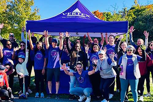 An image of Vertexians attending the MSCA Annual Walk