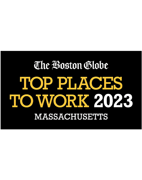 Boston Globe Top Places to Work 2023 logo