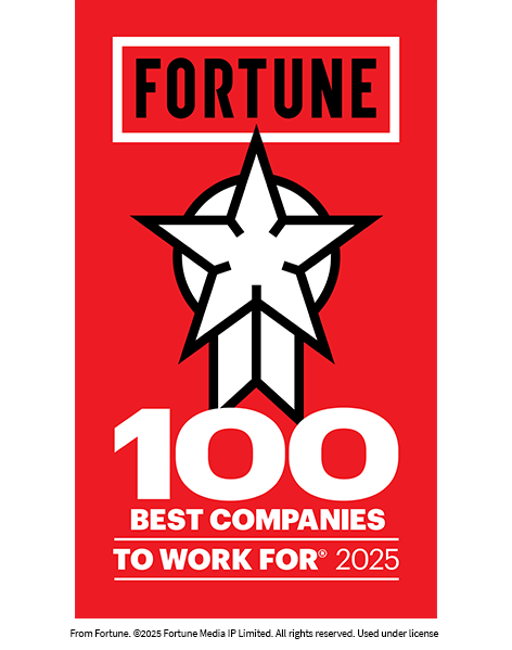 Fortune 100 Best Companies to Work For 2025 logo