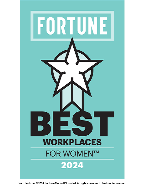 2024 Fortune Best Workplaces for Women award logo