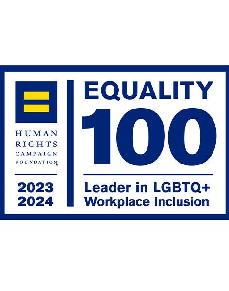 Human Rights Campaign  2023-2024 Corporate Equality Index logo