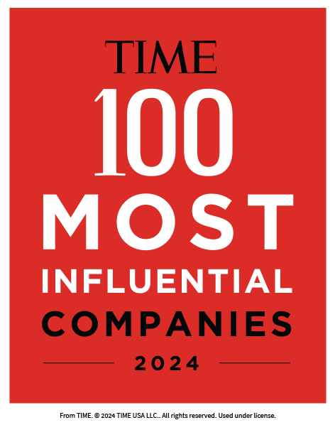 TIME100 Most Influential Companies 2024 award logo